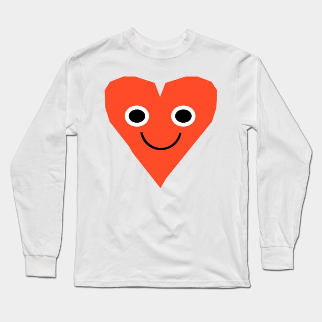 Heart Long Sleeve T-Shirt by wacka